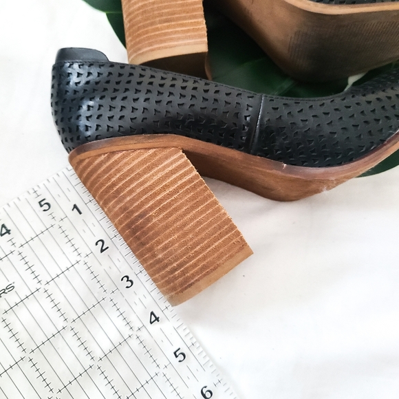 Kelsi Dagger block heels Black shoes - Picture 2 of 9